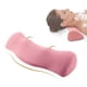 thumbnail image 4 of Almohada Cervical Ergonómica de Espuma Viscoelástica para Aliviar El Dolor de Cuello - Almohada Ortopédica de Soporte Cervical, 46 X 17 Cm (18,11 X 6,69 Pulgadas), Gris/Rosa/Azul Marino, Espuma de Al, 4 of 6