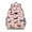 Pink, variant on Dog lover gift backpack, cute puppy backpack with paw and bone patterns, lightweight backpack for school or gifts