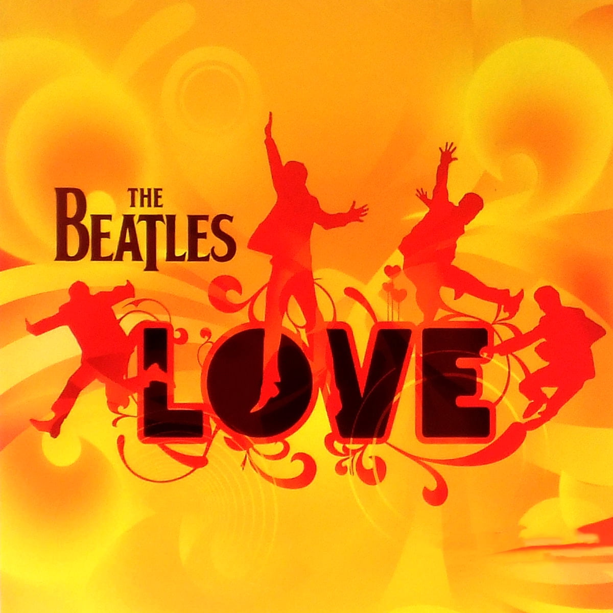 Beatles Collectible LOVE Cirque du Soleil Record LP Album Art Flat