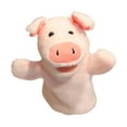 thumbnail image 3 of lionlar Marionnette à Main Outil d'Enseignement Jeu de Rôle Réaliste Animal en Peluche Cochon, 3 of 9