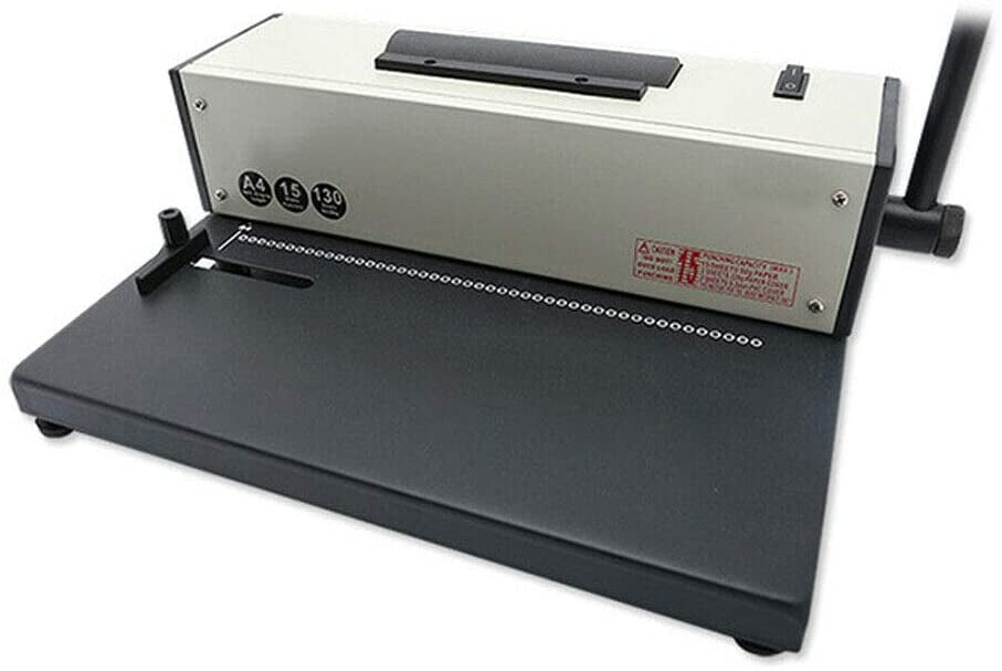 Buy Coil Spiral Binding Machine Spiral Coil Binder 46 Holes Single Coil