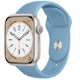 thumbnail image 1 of Correa de silicona para Apple Watch Band 49mm 45mm 44mm 42mm 41mm 40mm 38mm correa de reloj pulsera iWatch Series 8 7 6 5 4 3 SE banda Dengxun unisex, 1 of 2