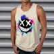 thumbnail image 2 of Casual Tops de Verano de la Moda de los Hombres sin Mangas Impreso Cuello Redondo, Camisa Ligera Y Cómoda para Diario, 2 of 5