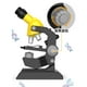 thumbnail image 3 of Kit de microscopios Juguete de aprendizaje 100x 400x 1200x Instrumentos ópticos Microscopio de juguete Inicio, 3 of 8