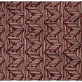 thumbnail image 4 of oneOone Organic Cotton Poplin Twill Fabric Chevron Block Print Fabric BTY 42 Inch Wide, 4 of 4
