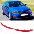 thumbnail image 3 of Rear Bumper Reflectors Pair Compatible with Skoda Octavia 2010-2014 Model, 3 of 3