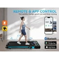 thumbnail image 5 of TOSSFD 2.5HP Folding Treadmill Remote Control Walk Pad Compact Electric Running Portable Walking Pad for Home Fitness, 5 of 10
