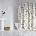 thumbnail image 2 of Waterproof Beautiful Colorful Floral Shower Curtain 72x72 Inch Boho Style Polyester Unique Shower Curtain for Bathroom Hotel Home Decor with 12 Plastic Hooks, 2 of 5