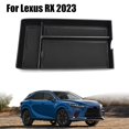 thumbnail image 6 of Armrest Storage Box for Lexus RX 2023 Center Console Tray Tidying Black, 6 of 11