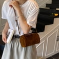 thumbnail image 2 of XINXIAOO Small Suede Leather Crossbody Purse, Adjustable Strap Shoulder Bag for Women, 2 of 5