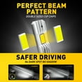 thumbnail image 2 of AUXITO H1 LED Bulb, Upgraded Brighter  H1LED Fog Light Bulbs 6500K White, 1:1 Mini Size No Adapter Required, Non-Polarity Canbus Ready, Pack of 2, 2 of 11