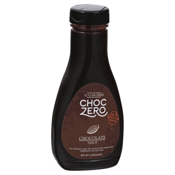 ChocZero's Chocolate SugarFree Syrup. Low Carb (1 Gram Net Carb), No