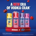 thumbnail image 3 of Absolut + Ocean Spray Cranberry Ready-to-Drink Vodka Cocktail, Variety Pack of 8, 12oz Cans, 4.5% ABV, 3 of 9