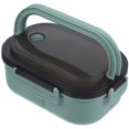 thumbnail image 2 of Leakproof Lunch Box Divided Food Storage Box Office Meal Storage Container, 2 of 3