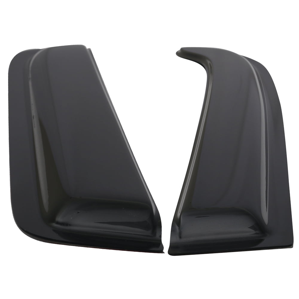 Ikon Motorsports Window Visors Compatible with 2009-2018 Dodge Ram 1500 Quad Cab 2019-2023 Ram 1500 Classic Quad Cab Acrylic Side Window Vent Deflector Outside Mount Rain Guard 4PCS Set