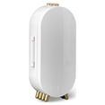 thumbnail image 1 of stanreset Jewelry Box Lightweight Screen Shape Sturdy Fadeproof Storage Boxes Hooks Foldable Holder Accessory Cosmetics Jewelry White, 1 of 1