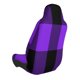 thumbnail image 2 of Fotbe Purple Buffalo Plaid Funda para Asiento de Auto con Estampado – Impermeable y Antisudor – Ajuste Universal, Lavable a Máquina, Antideslizante (1 Pieza), 2 of 5