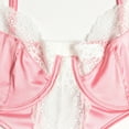 thumbnail image 4 of uublik Valentines Lingerie Set for Women Lace Plus Size Babydoll Sexy Naughty Bodysuit, 4 of 5