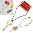 Zhuitw Fly Tying Bobbin Flies Lure Making Tool Stainless Steel Fly