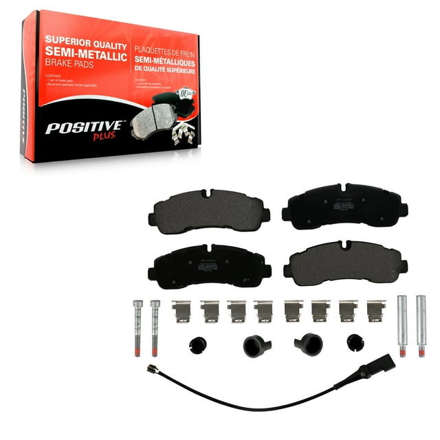 Positive Plus Rear Semi-Metallic Disc Brake Pads PPF-D2281 for Car Ford Transit-350 HD
