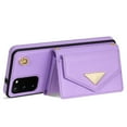 thumbnail image 4 of Dteck for Samsung Galaxy S20+ Wallet Case with Crossbody Lanyard, PU Leather Card Holder Purse Shockproof Phone Cover for Samsung Galaxy S20+,Purple, 4 of 5