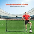 thumbnail image 2 of 6x4FT Soccer Rebound Trainer Soccer Training Equipment Double-Sided Net, 2 of 9
