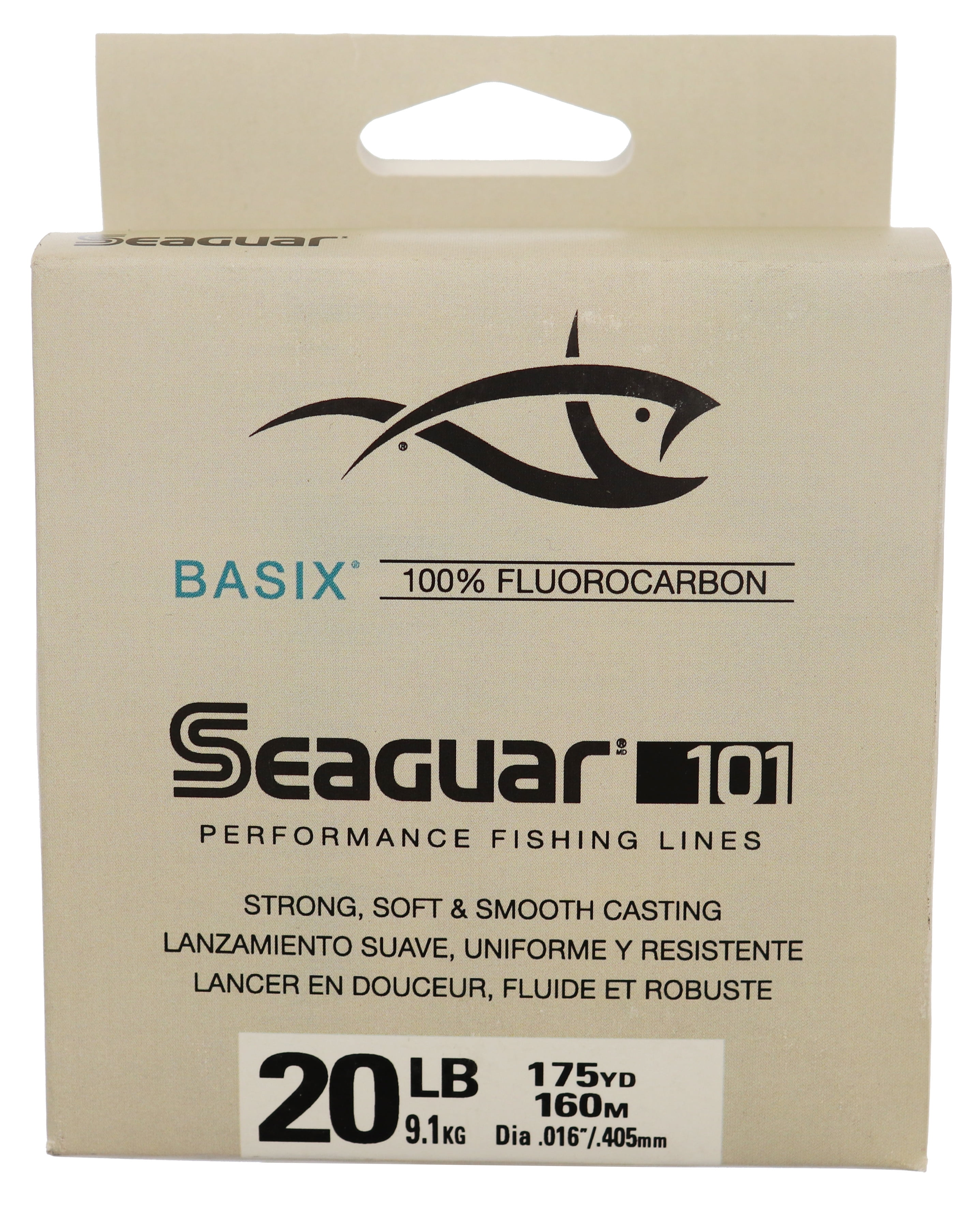 Details about   New Seaguar 60FC25 100% Fluorocarbon 25 yds 60 LB Performance Fishing Line 