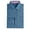 Blue, variant on LONSSA Men's Long Sleeve Denim Shirts Stretch Casual Button Down Shirt with Pocket
