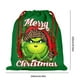 thumbnail image 3 of Bolsas de regalo con cordón navideño, tema festivo de gran capacidad para regalos de galletas de Navidad, 3 of 6