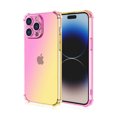 thumbnail image 1 of +New iphone15 four-corner anti-fall Apple 15pro mobile phone case iphone13pro gradient color applicable, 1 of 3