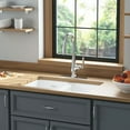 thumbnail image 3 of American Standard Delancey 30 X 19 Under Mount Double Bowl Cast Iron Kitchen Sink Brilliant White, 3 of 6