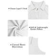 thumbnail image 3 of NISVIYA Plus Size Tank Tops for Women Summer Cute Tees Hollow Out Sleeveless T Shirts 3X White, 3 of 4