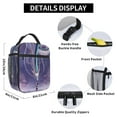 thumbnail image 4 of Spirited Away Portable Lunch Bag, Insulated Lunch Box Reusable Lunch Totes Bag For Camping Hiking Travel Picnic, 4 of 7