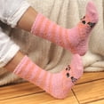 thumbnail image 4 of Women's Super Soft Warm Microfiber Fuzzy Cozy Animal Socks, 09 Rabbit - 3 Pairs Value Pack, 4 of 8