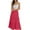 Red, variant on MIXUE Skirts For Women Summer Solid Color Elastic High Waist A Line Casual Maxi Skirt Daily-Wear,Black,XL