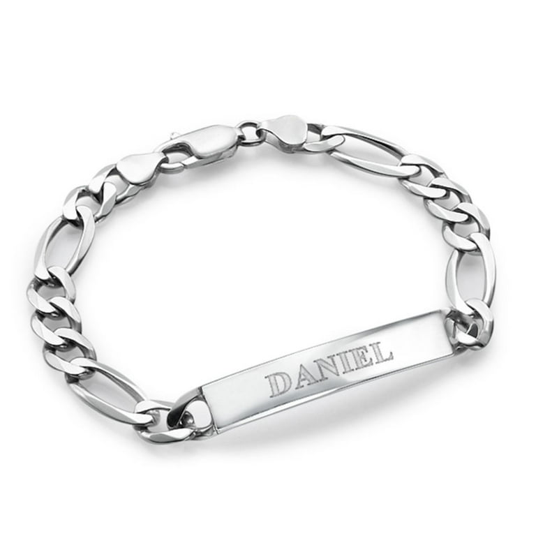 My name necklace mens on sale bracelet
