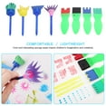 thumbnail image 4 of Herramientas de dibujo de esponja, 47 piezas DIY niños pinceles de esponja para pintar pinceles de esponja para pintar tecnología de vanguardia, 4 of 9