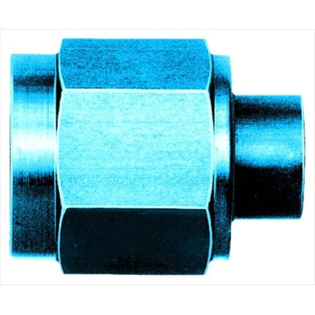 AEROQUIP FCM3741 Blue Anodized Aluminum 08An Tube Cap Fitting