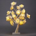 thumbnail image 2 of Lámpara LED de mesa con Árbol de flores rosas, luces nocturnas USB, decoración de Navidad, regalo para habitación de niños, iluminación de flores rosas, decoración del hogar, 24 LED, 2 of 4