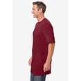 thumbnail image 3 of KingSize Men's Big & Tall Shrink-Less Lightweight Longer-Length Crewneck T-Shirt, 3 of 6