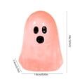 thumbnail image 2 of 3pcs 0.79 Inch Mini Glow in Dark Ghost Figurines, Tiny Luminous Ghost Statue Decor, Mini Halloween Ghost Decor for Tabletop Shelf, Spooky Ghost Decoration for Halloween Party, Pink, 2 of 7