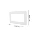 thumbnail image 2 of unbranded Pegatina Acrílica Para Panel De Interruptor De Luz Con Protector Y Sin Tornillos, 2 of 8