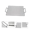 thumbnail image 3 of FONDOTIN Grill Tray for Outdoor BBQ BBQ Grill Stainless Steel Folding for Barbecue 1Set, 3 of 4