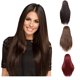 thumbnail image 1 of Fiudx Ofertas Flash Del Día Pelucas De Pelo Largo Y Liso A La Moda Para Mujer, Fibra Sintética De Malla Rosa, 1 of 4