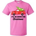 thumbnail image 3 of Inktastic I'll Be Home for Christmas Truck with Tree T-Shirt, 3 of 5