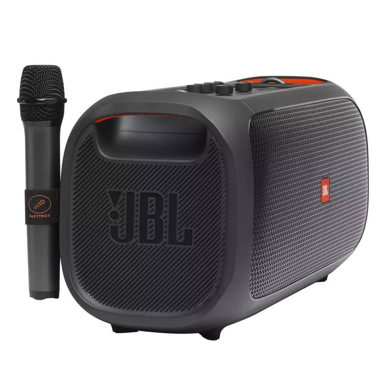 JBL PartyBox On-the-Go Party Tailgate Karaoke Bluetooth Speaker+