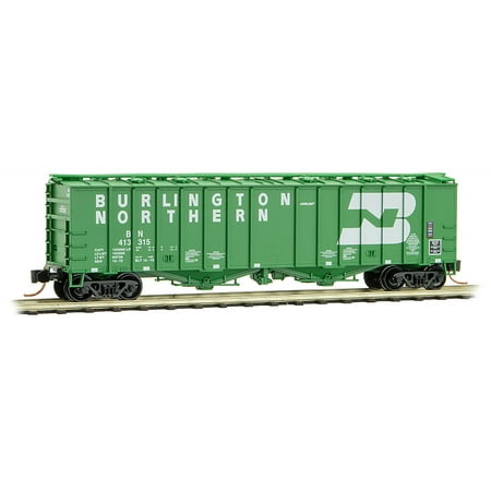 - Micro-Trains MTL N-Scale Airslide Covered Hopper Burlington Northern/BN #413315