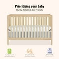 thumbnail image 4 of Dream On Me Synergy MOD Crib, Made with Sustainable New Zealand Pinewood, Natural, 4 of 7