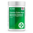 thumbnail image 5 of Pet MD - Canine Tabs Plus 365 Count - Advanced Multivitamins for Dogs - Natural Daily Vitamin and Mineral Nutritional Supplement - Liver Flavored Chewable Tablets, 5 of 7