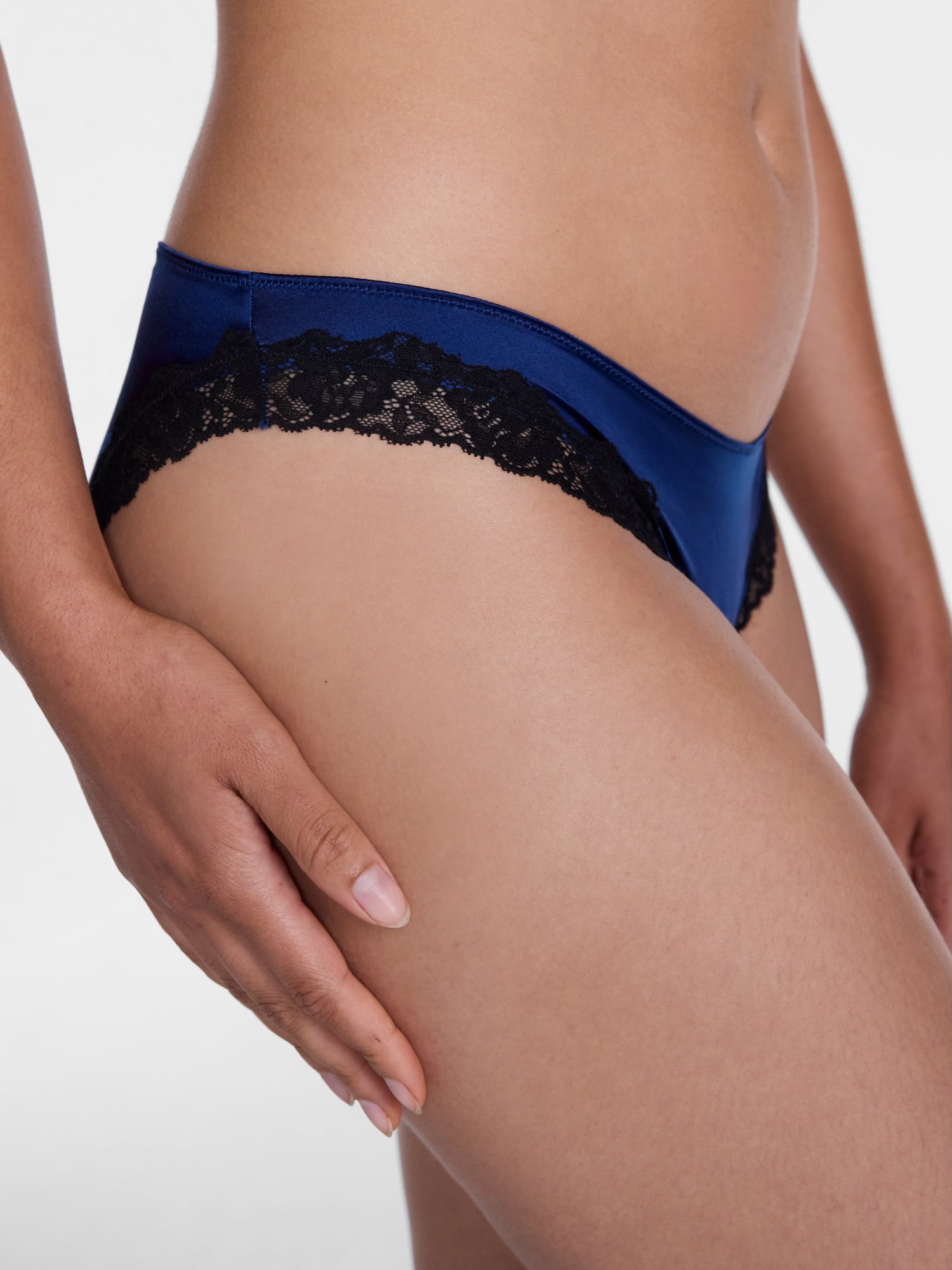 Joyspun Women's Shine & Lace Thong, 3-Pack, XS - XXXL